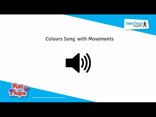 Colours Song with Movements