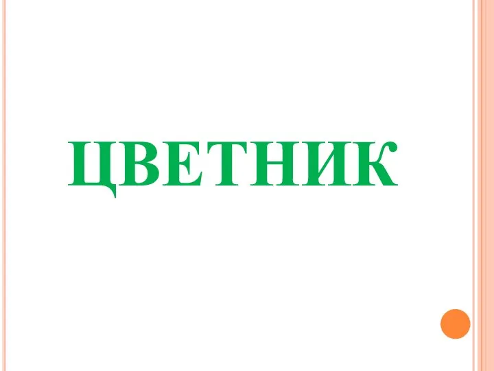 ЦВЕТНИК