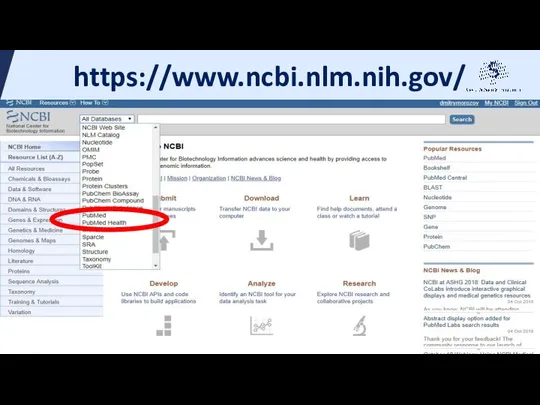 https://www.ncbi.nlm.nih.gov/