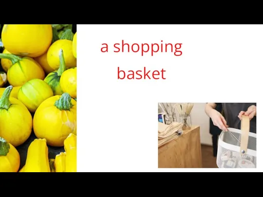 a shopping basket