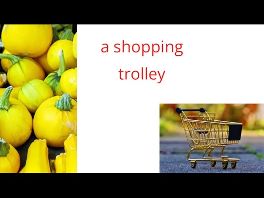 a shopping trolley
