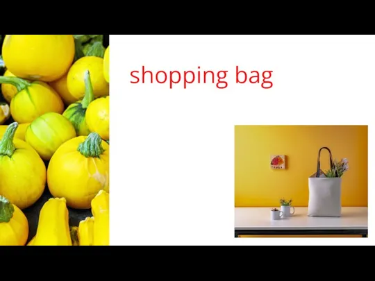 shopping bag