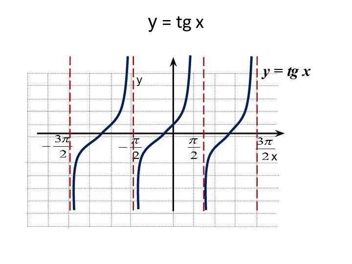 у = tg x y = tg x