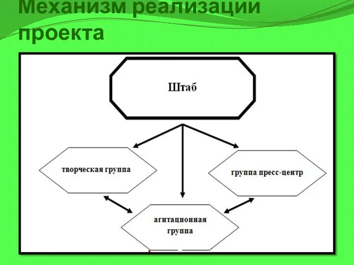 Механизм реализации проекта