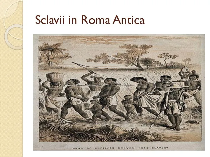 Sclavii in Roma Antica
