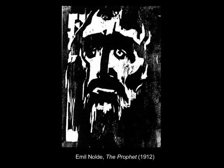 Emil Nolde, The Prophet (1912)