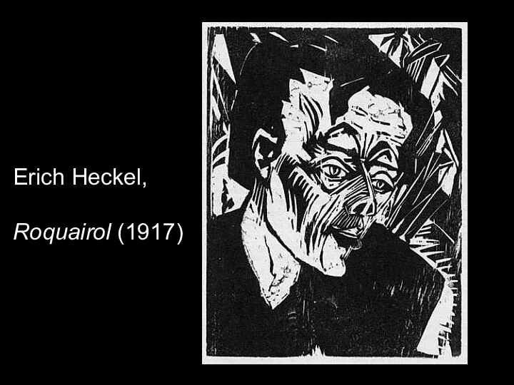 Erich Heckel, Roquairol (1917)