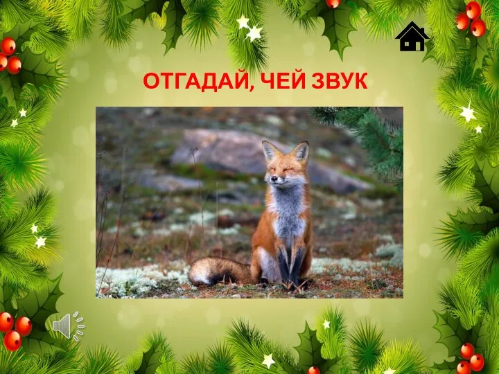 ОТГАДАЙ, ЧЕЙ ЗВУК