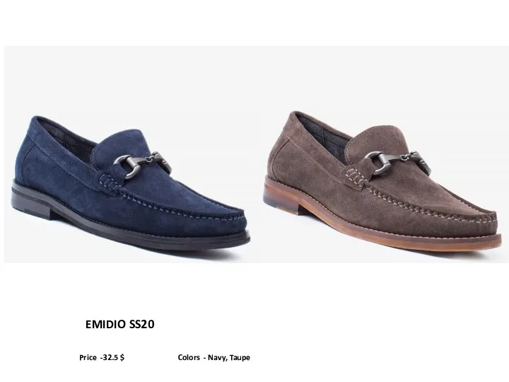 EMIDIO SS20 Price -32.5 $ Colors - Navy, Taupe