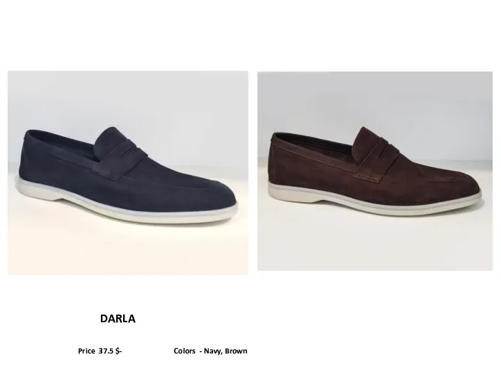 DARLA Price 37.5 $- Colors - Navy, Brown