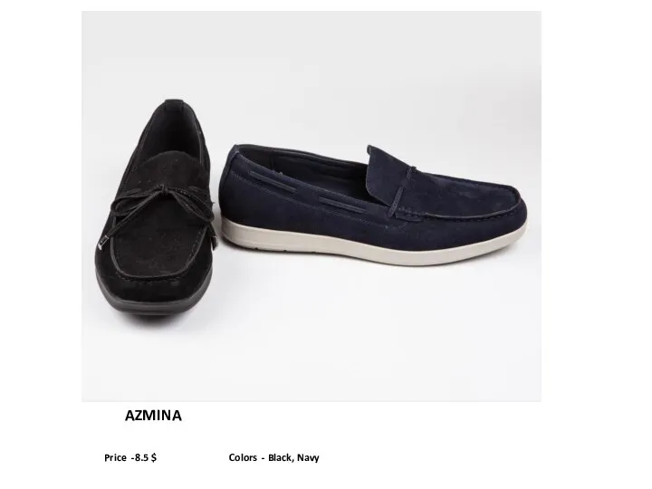 AZMINA Price -8.5 $ Colors - Black, Navy