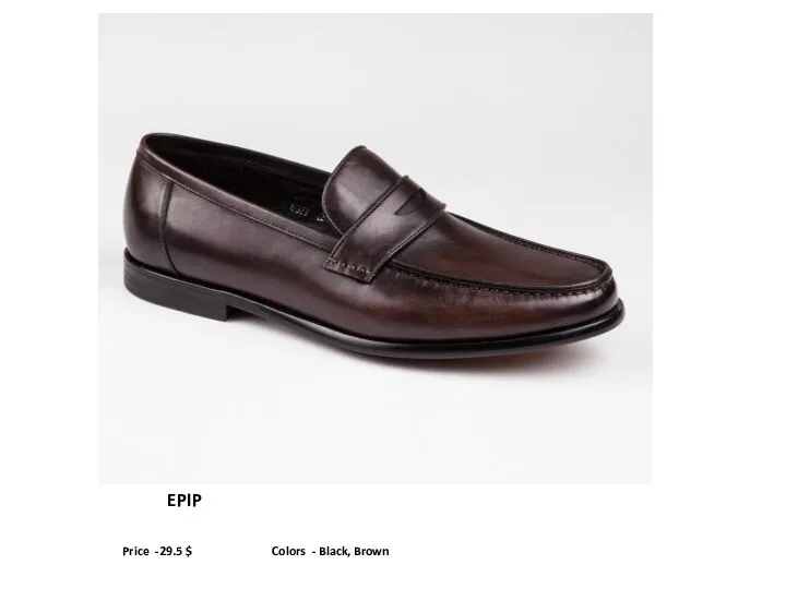 EPIP Price -29.5 $ Colors - Black, Brown