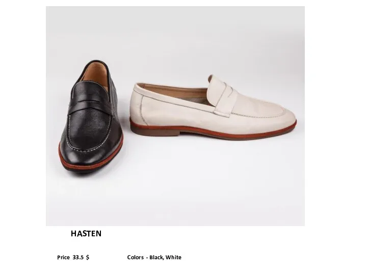 HASTEN Price 33.5 $ Colors - Black, White