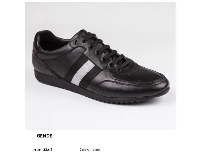 GENDE Price -32.5 $ Colors - Black