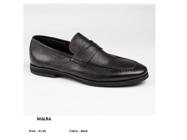 MALBA Price - 31.5$ Colors - Black