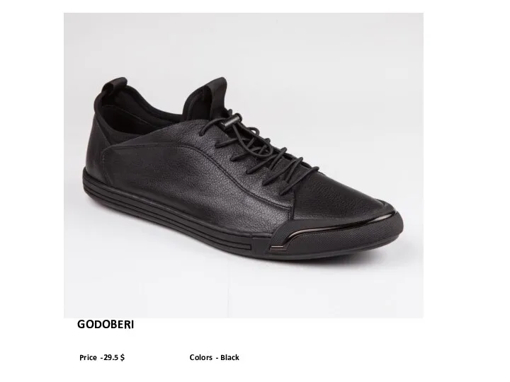 GODOBERI Price -29.5 $ Colors - Black