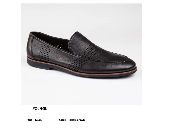 YOLNGU Price -32.2 $ Colors - Black, Brown