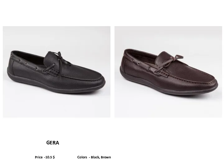 GERA Price -10.5 $ Colors - Black, Brown