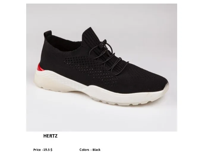 HERTZ Price -19.5 $ Colors - Black