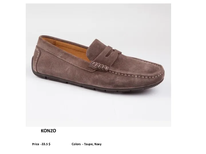 KONZO Price -33.5 $ Colors - Taupe, Navy