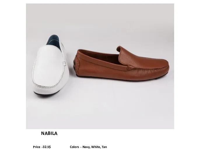 NABILA Price -32.5$ Colors - Navy, White, Tan