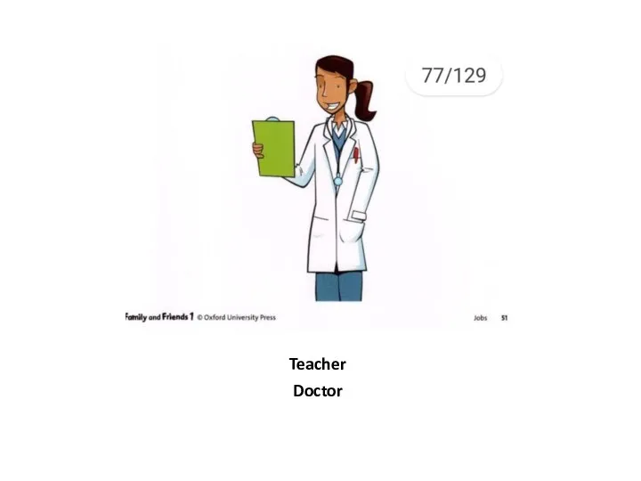 Teacher Doctor