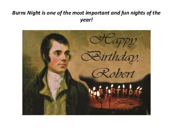 Burns Night is one of the most important and fun nights of the year!