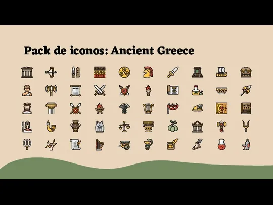 Pack de iconos: Ancient Greece