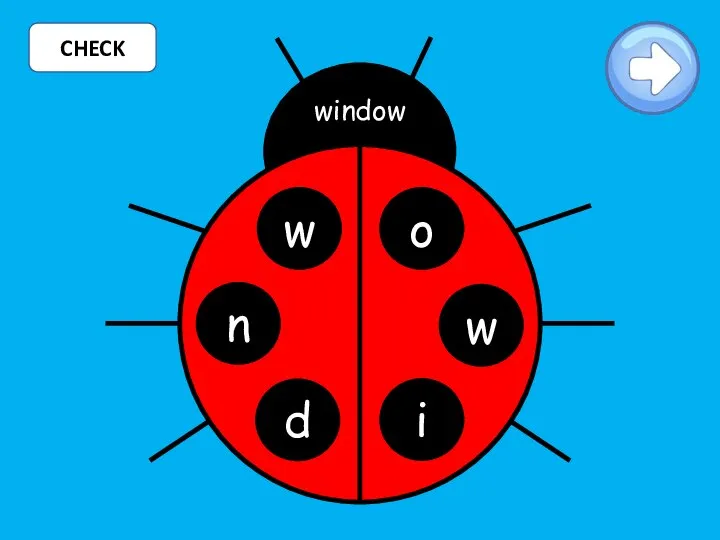 CHECK w o d i window w n