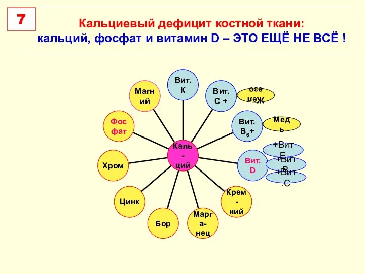 Кальциевый дефицит костной ткани: кальций, фосфат и витамин D – ЭТО ЕЩЁ