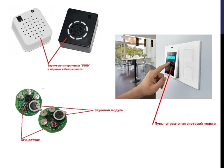 Пульт управления системой поиска