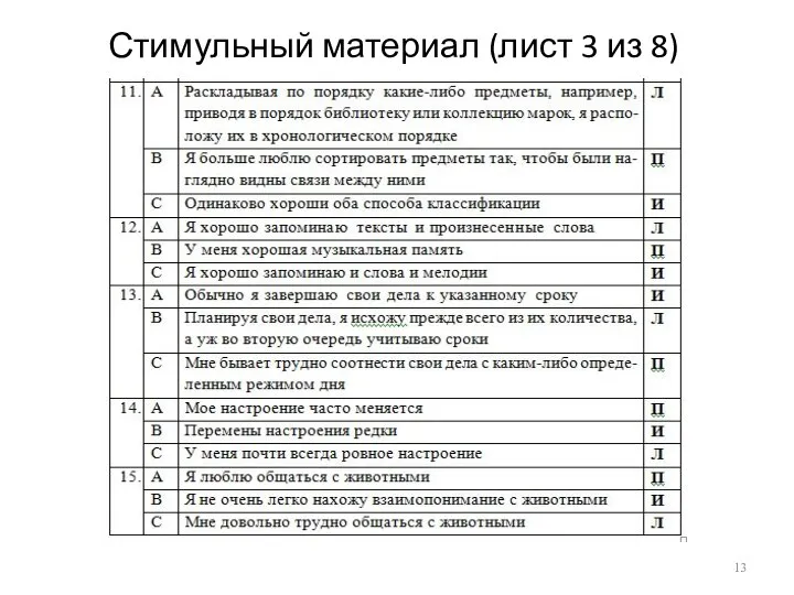 Стимульный материал (лист 3 из 8)