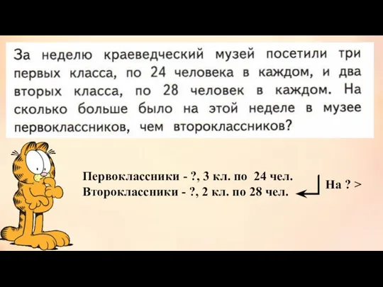 Первоклассники - ?, 3 кл. по 24 чел. Второклассники - ?, 2