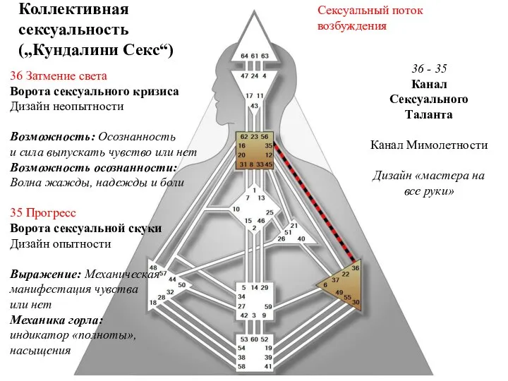 36 Затмение света Ворота сексуального кризиса Дизайн неопытности Возможность: Осознанность и сила