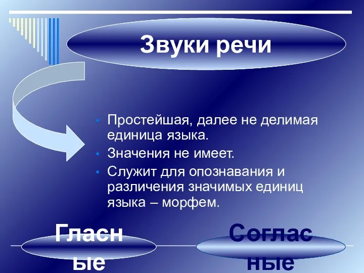 Простейшая, далее не делимая единица языка. Значения не имеет. Служит для опознавания