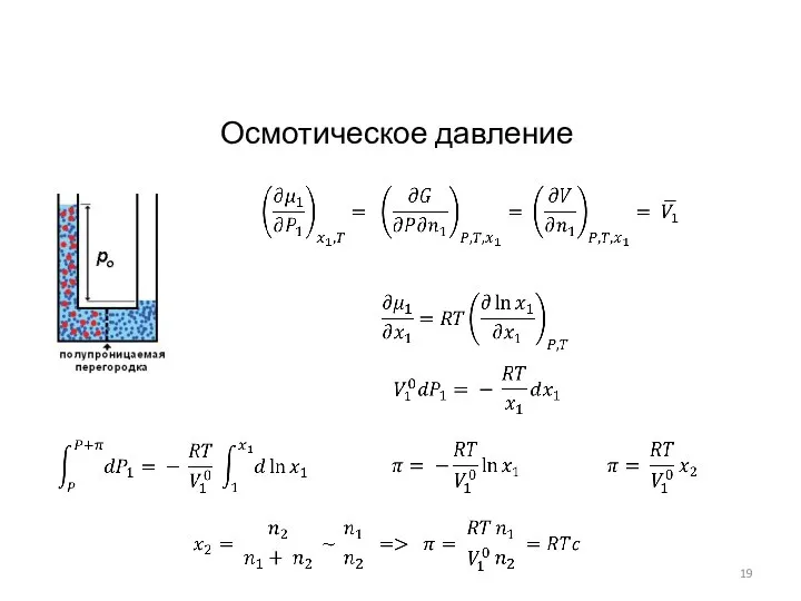 Осмотическое давление