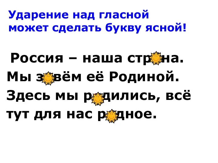 Россия – наша стр на. Мы з вём её Родиной. Здесь мы