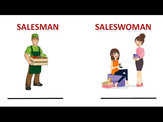 SALESMAN SALESWOMAN