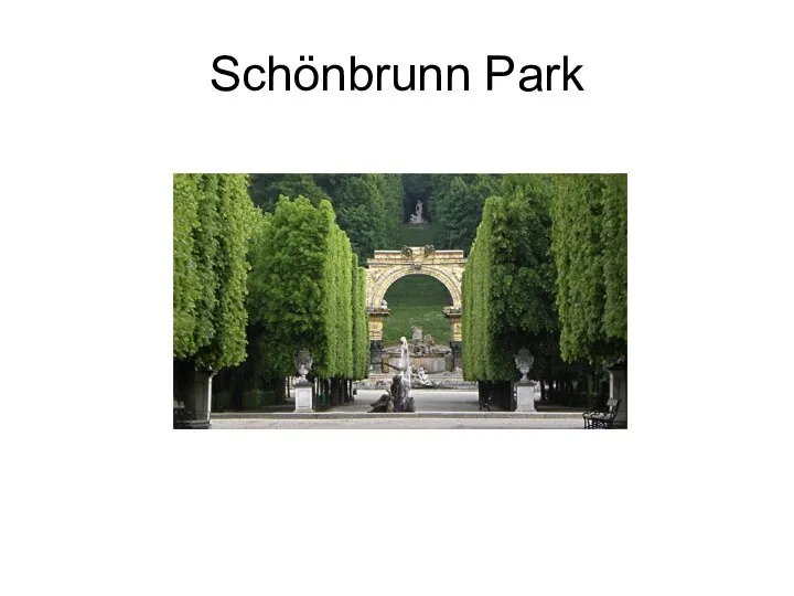 Schönbrunn Park