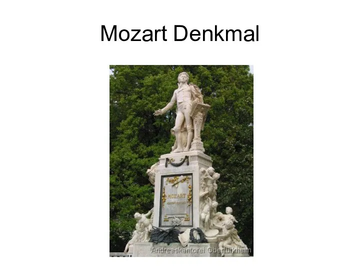 Mozart Denkmal