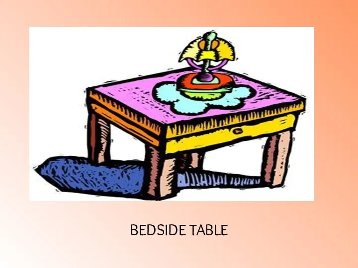 BEDSIDE TABLE