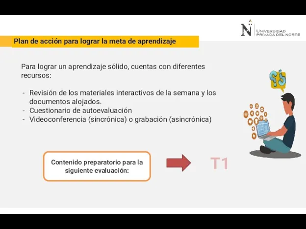 Plan de acción para lograr la meta de aprendizaje Para lograr un