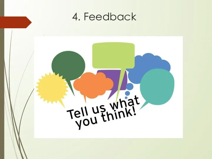 4. Feedback