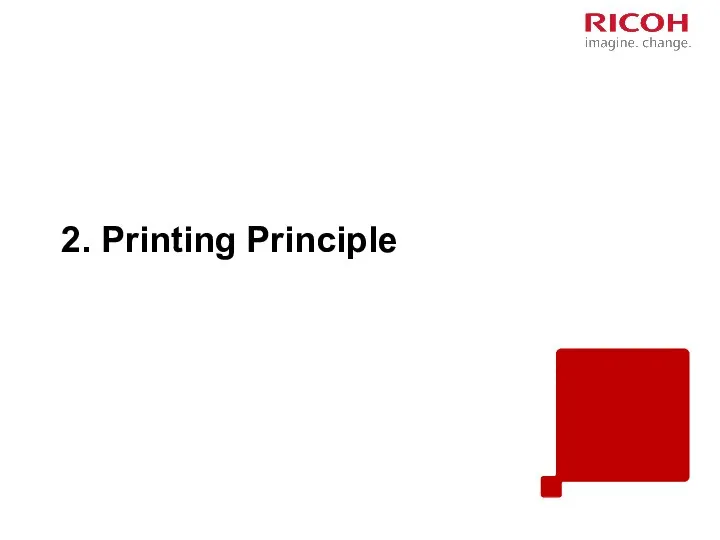 2. Printing Principle