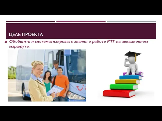 ЦЕЛЬ ПРОЕКТА Обобщить и систематизировать знания о работе РТГ на авиационном маршруте.