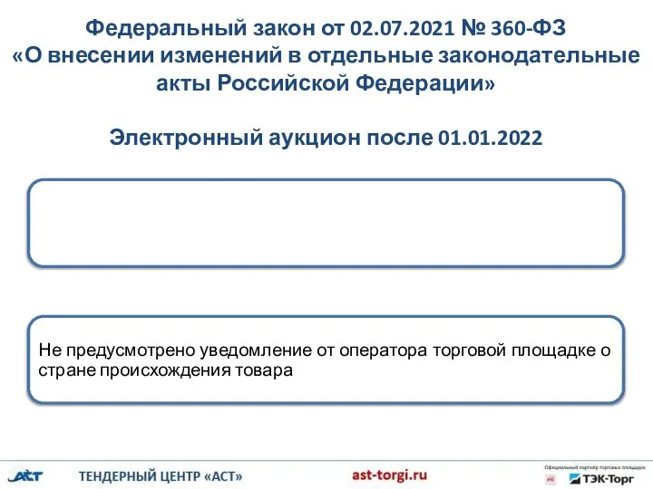 Федеральный закон от 02.07.2021 № 360-ФЗ «О внесении изменений в отдельные законодательные