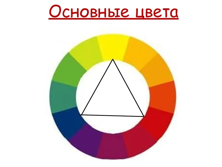 Основные цвета