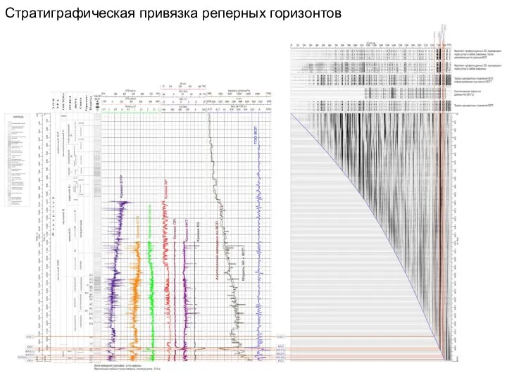 Стратиграфическая привязка реперных горизонтов