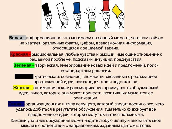 Белая – информационная: что мы имеем на данный момент, чего нам сейчас