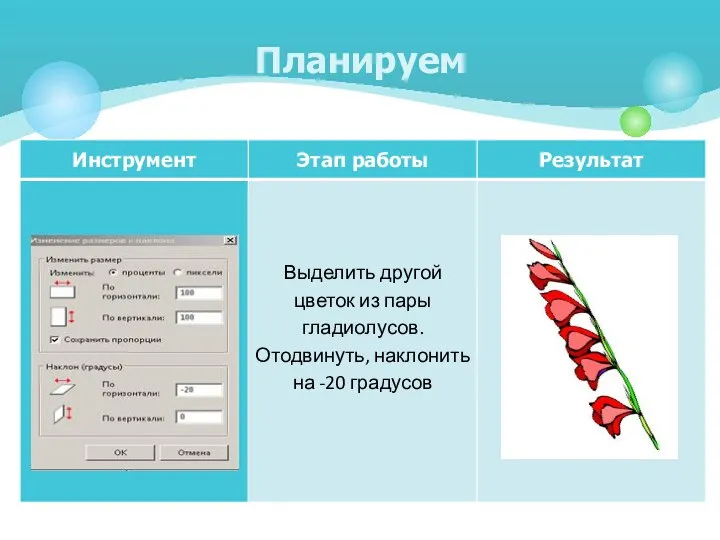 Задание 4 стр. 156. Планируем